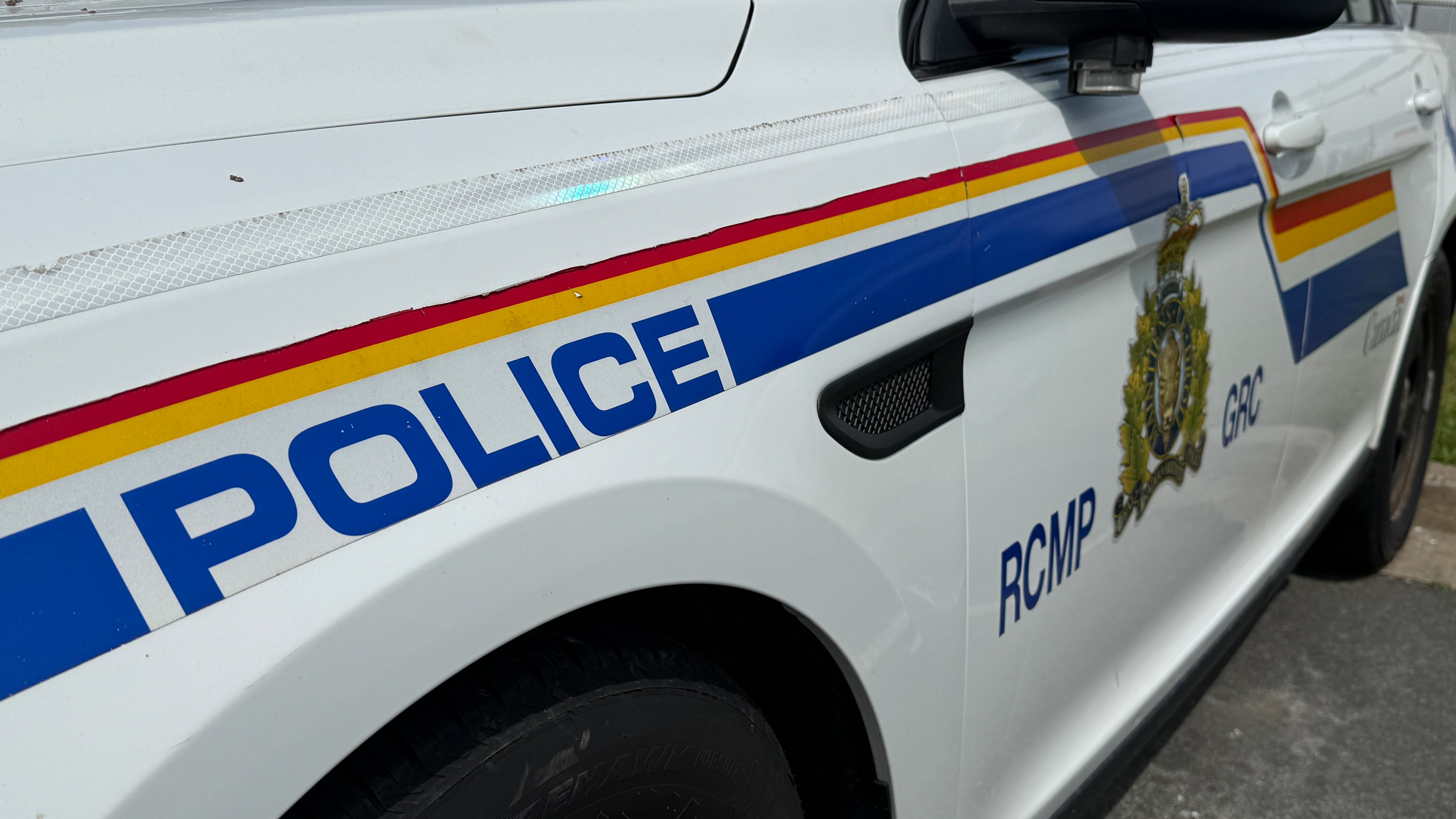 A RCMP vehicle is pictured on July 3, 2025. (CTV Atlantic / Callum Smith)