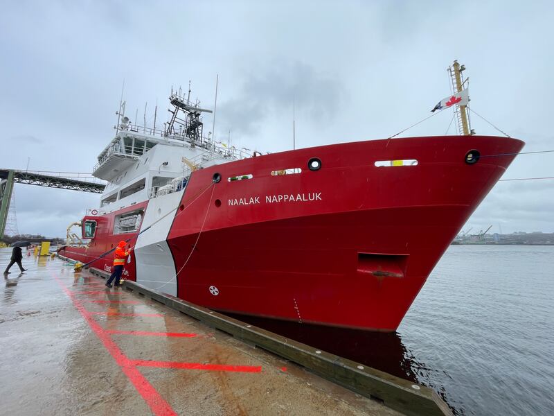The Naalak Nappaaluk in pictured in Halifax. (Carl Pomeroy/CTV News Atlantic)