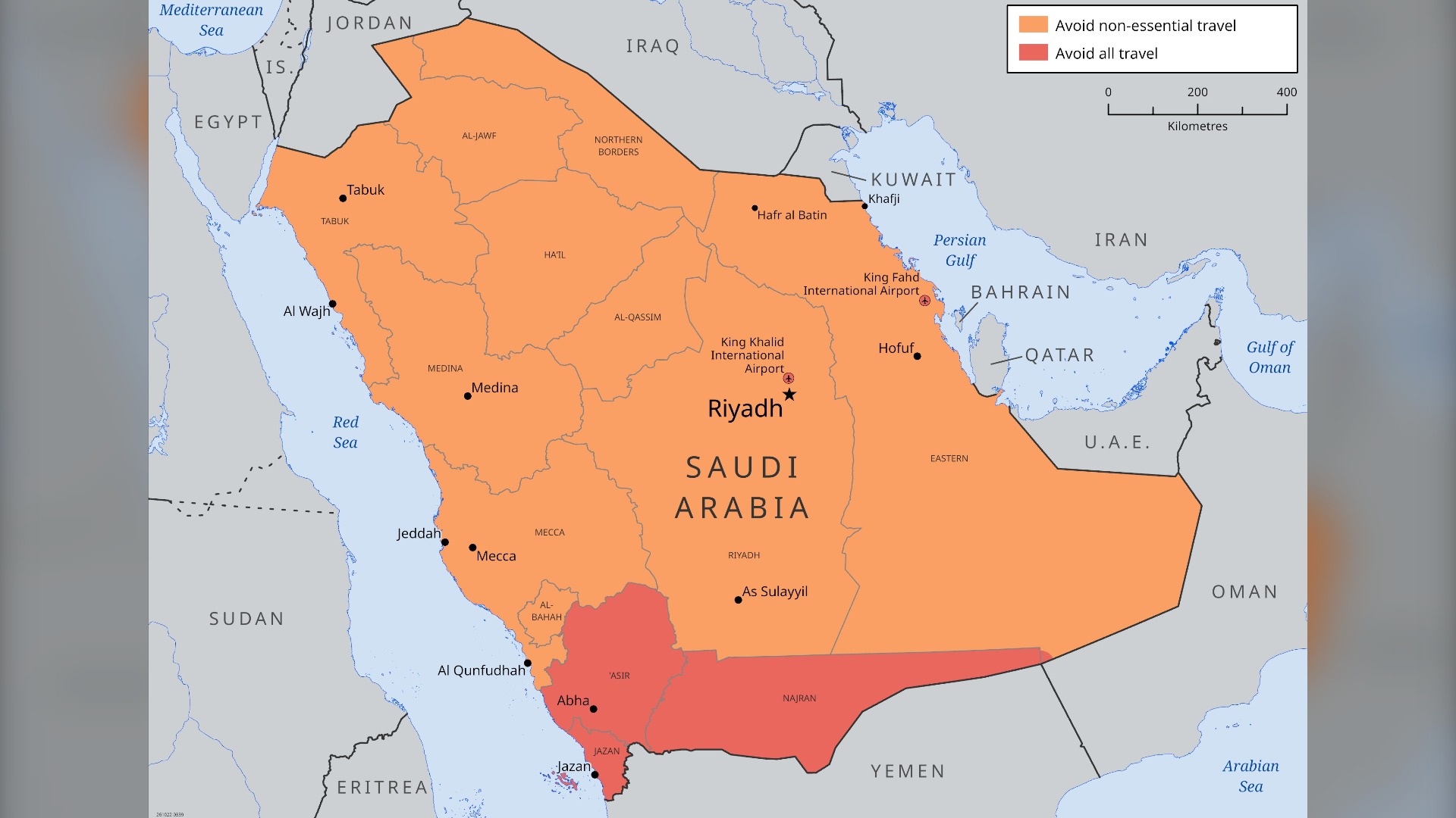Saudi Arabia travel: Canada cautions non-essential visits