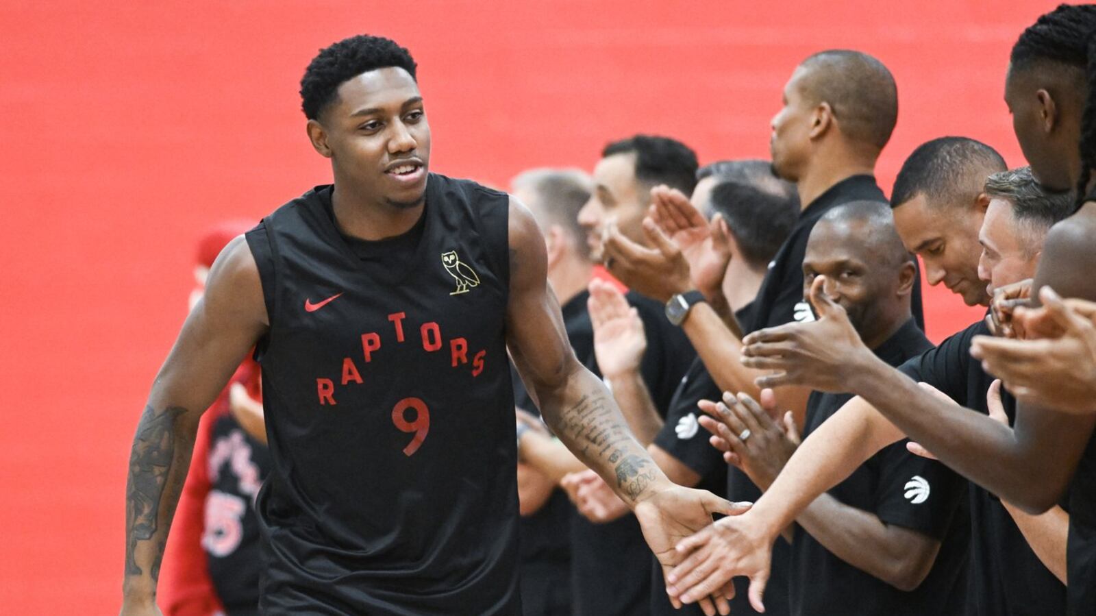 Upgraged Raptors Canadian swingman RJ Barrett upgraded to day-to-day ahead of Raptors ...