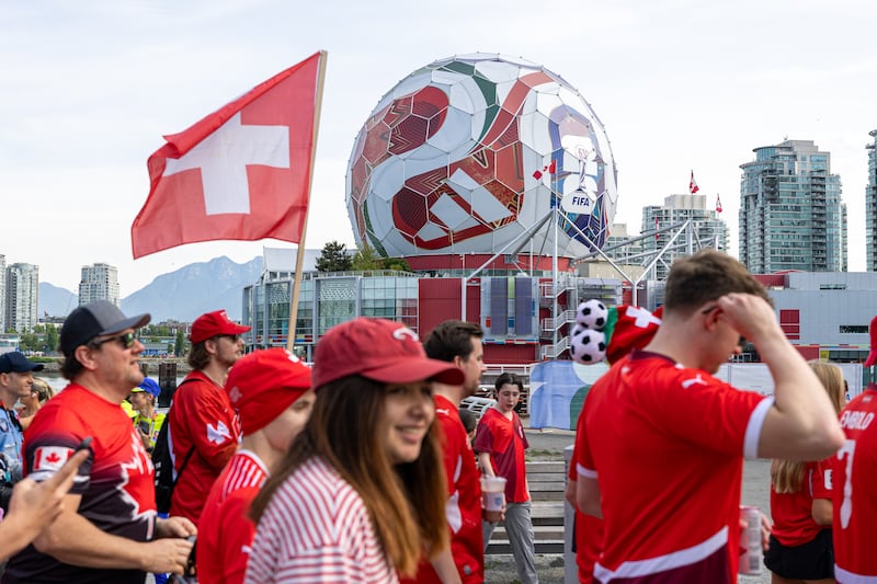 Canada Switzerland WCup Soccer