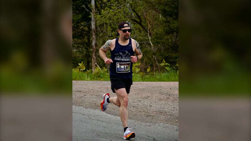 Herbie Sakalauskas participating in the Cabot Trail Relay Race on May 24, 2025.(Courtesy: Ian Doyle)