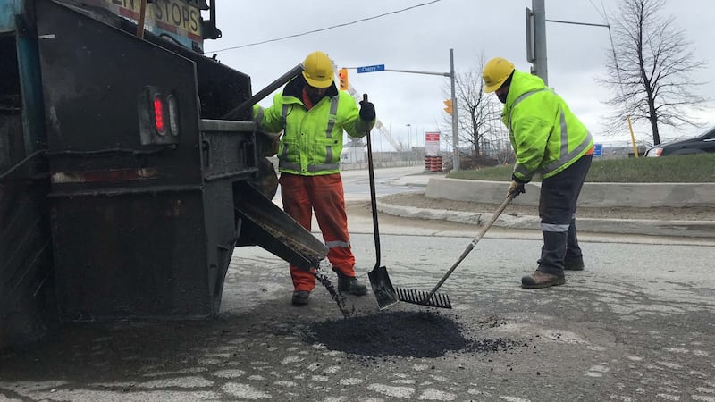 What is the City of Toronto going to do about the pothole blitz?