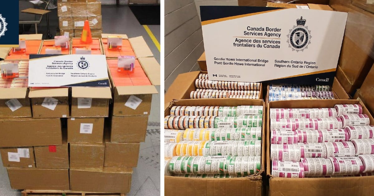 More than 400 kg of nicotine pouches seized at Windsor borders