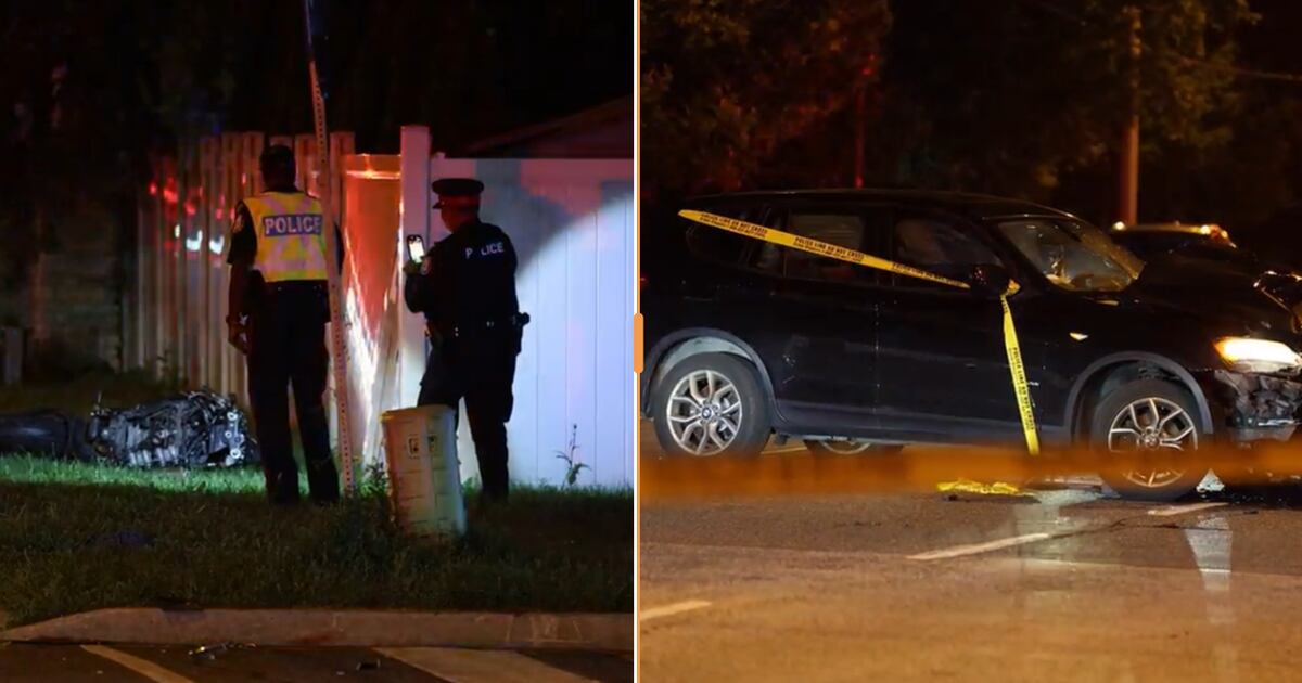Motorcyclist dead following collision in Scarborough