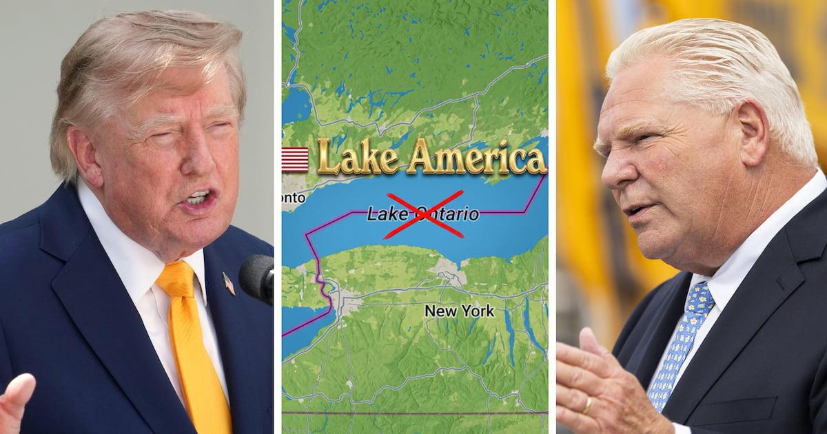 Trump Threatens to Rename Lake Ontario 'Lake America'