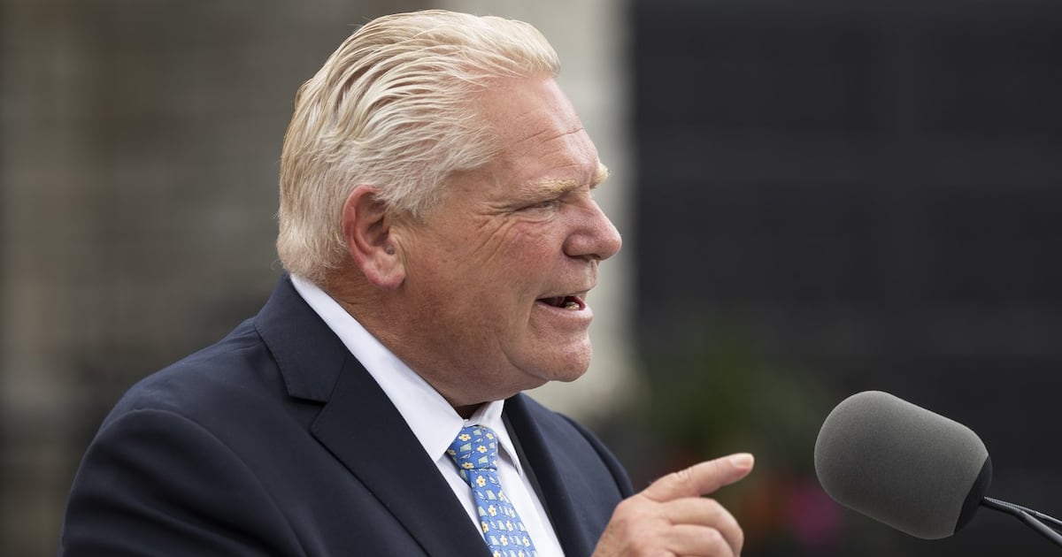 Doug Ford Tones Down Rhetoric