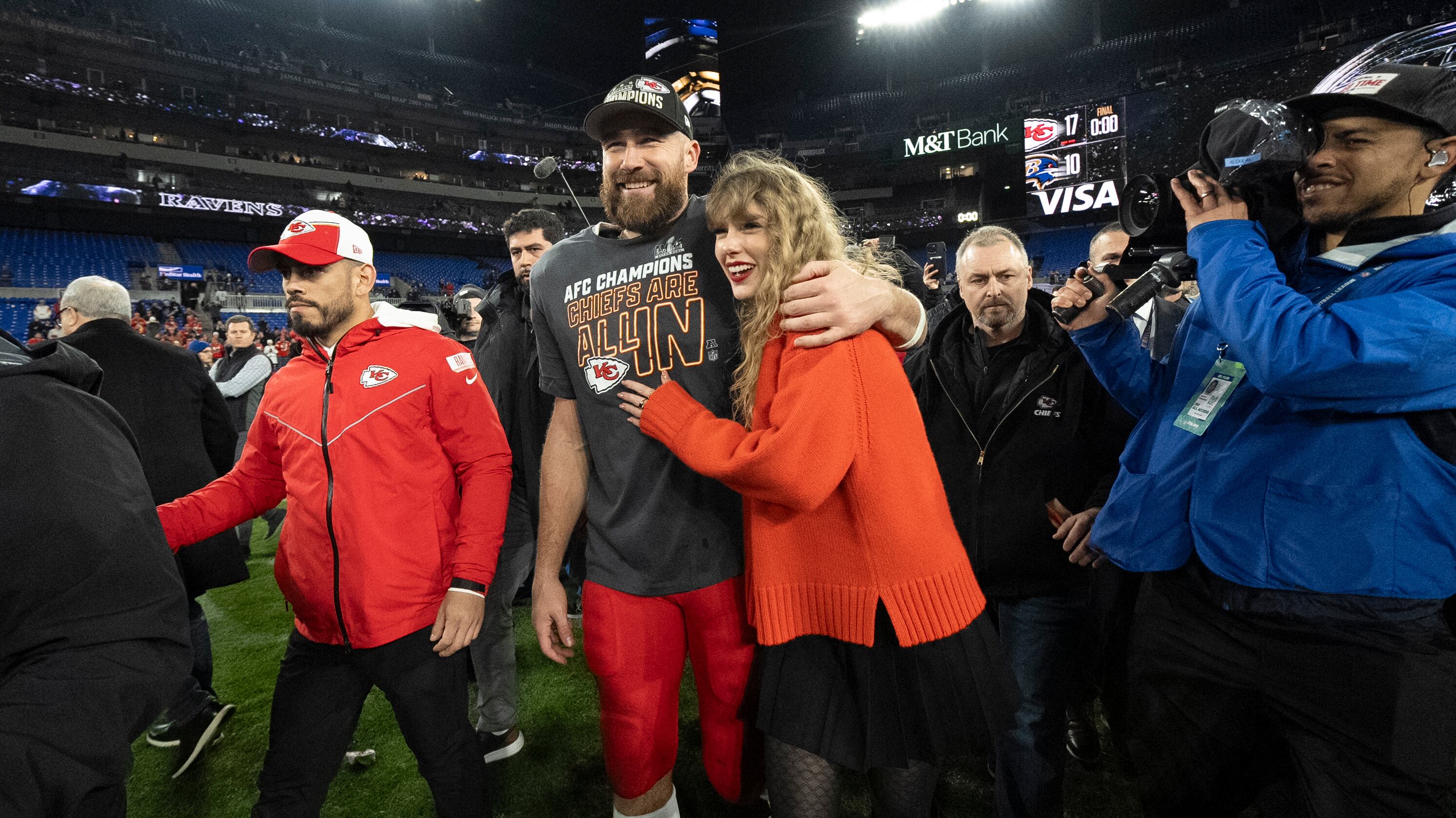 ‘Quite a surprise’: Reaction pours in after Swift, Kelce announce engagement