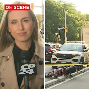 Police officer seriously injured, suspect in custody after shooting on Bloor St. East