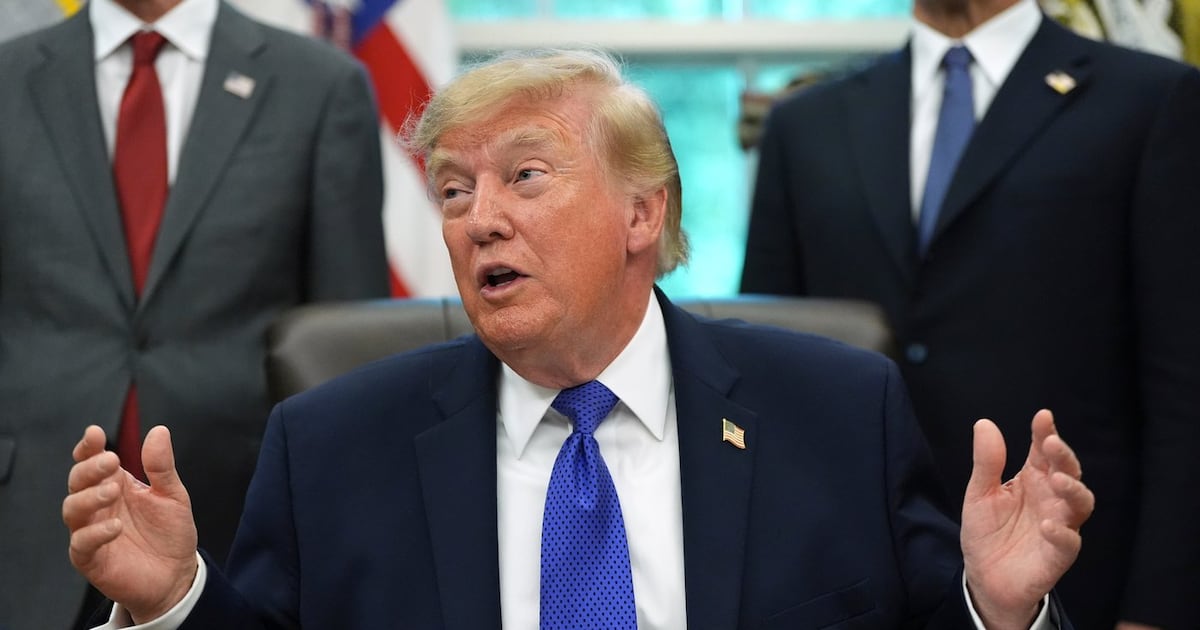 Trump says he expects a Canada trade deal within weeks as import ban looms