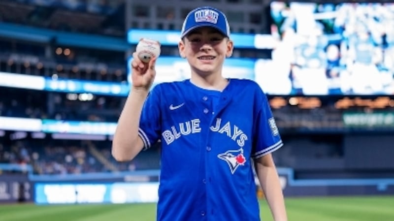 Blake Savage is pictured at Rogers Centre in Toronto. (Source: Toronto Blue Jays)