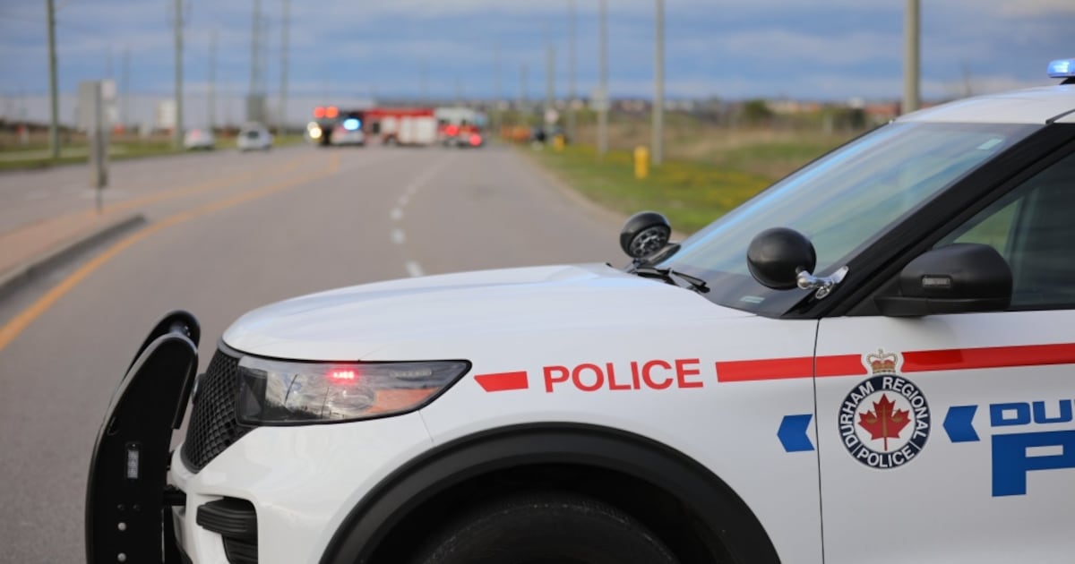 Uxbridge crash sends motorcyclist to hospital