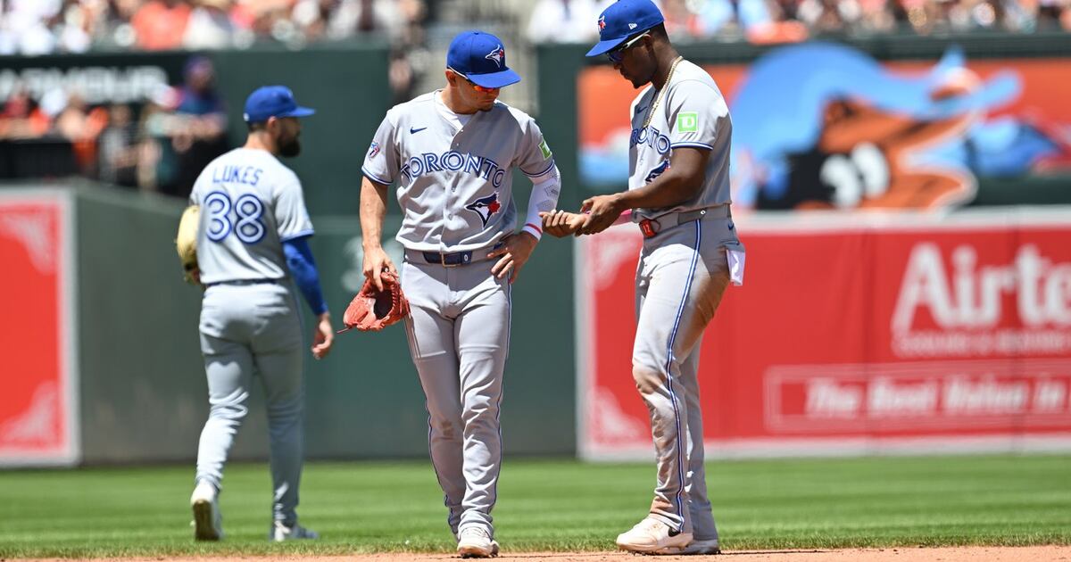 Blue Jays’ Jesús Sánchez suffers right wrist bruise on ball thrown by kid ...