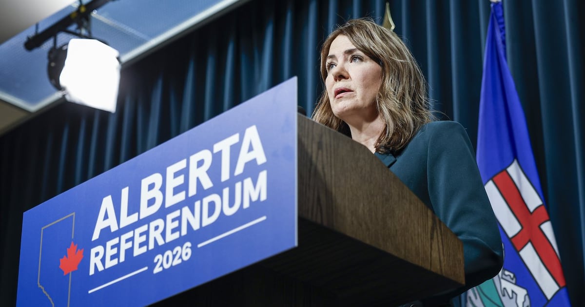 Book on Danielle Smith's rise to premier released ahead of referendum