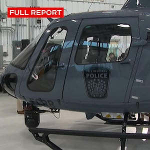 Peel Regional Police unveil its first-ever law enforcement helicopter