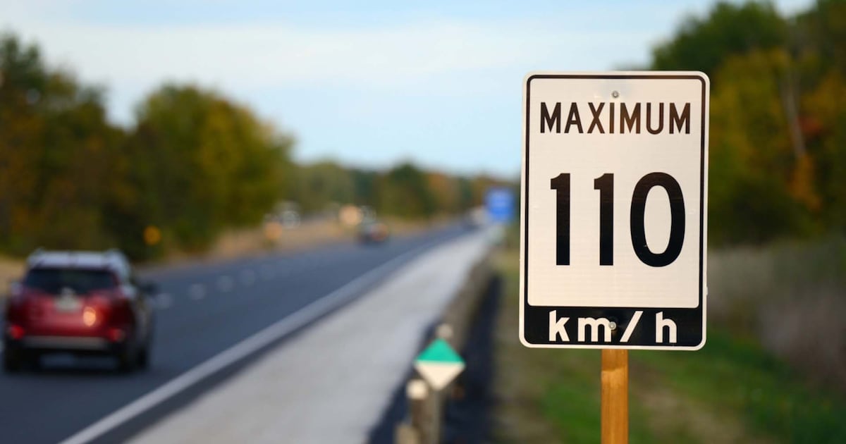 Ontario raises speed limits on highways