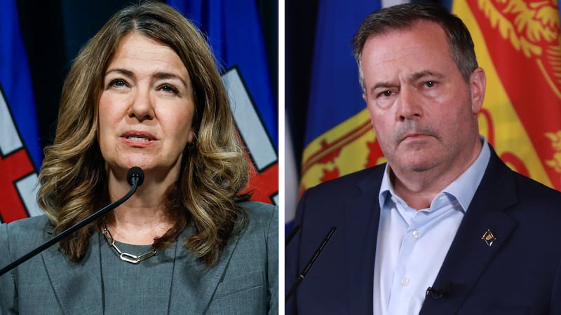 Alberta’s current, former premiers offer contradicting views on U.S. counter-tariffs