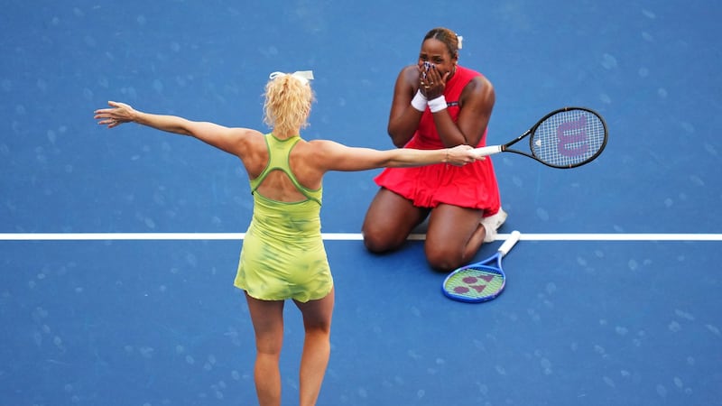 Taylor Townsend and Katerina Siniakova win their first U.S. Open women’s doubles title together
