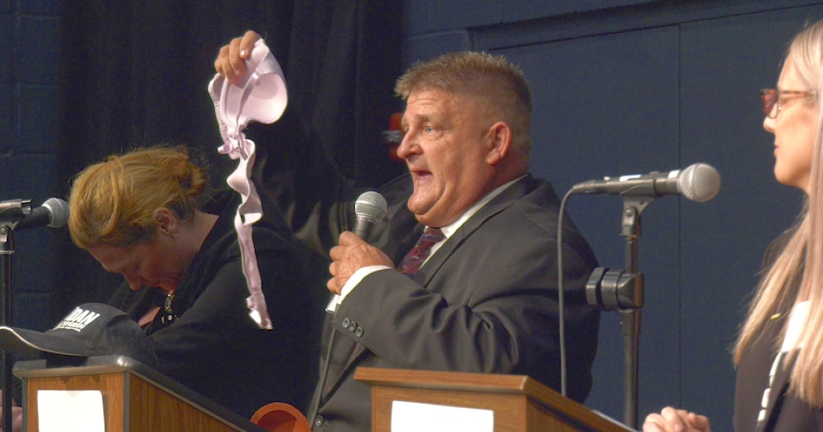 ‘This is disgusting’: Candidates walk off stage in protest at fiery North ...