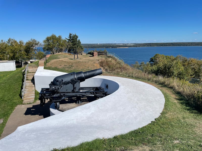 York Redoubt National Historic Site is seen. (CTV/Bill Dicks)