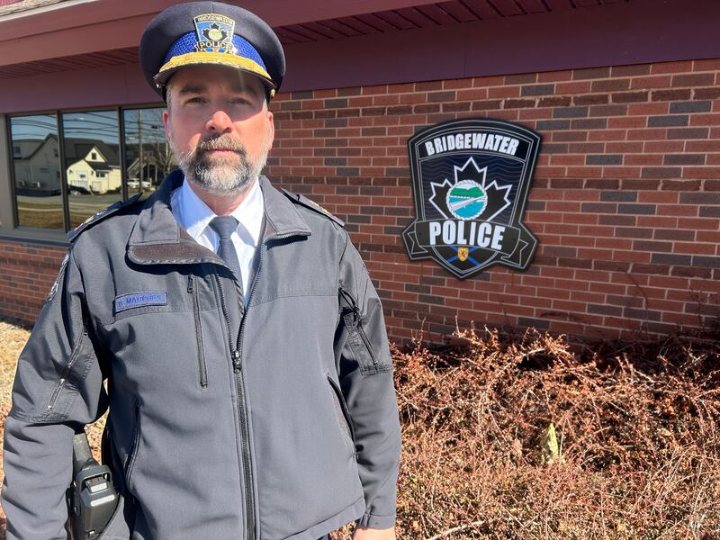 Bridgewater Police Service Deputy Chief Danny MacPhee is pictured. (Jonathan MacInnis/CTV Atlantic)