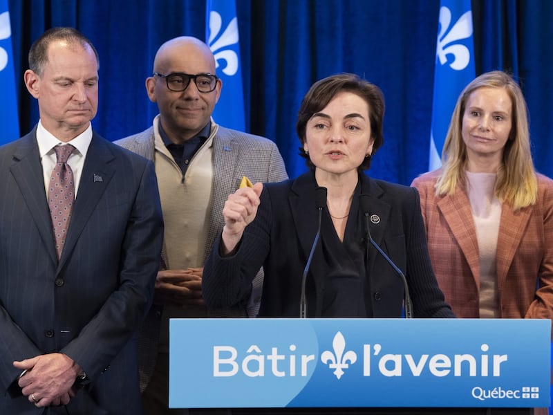 Quebec Premier Christine Fréchette to announce new cabinet