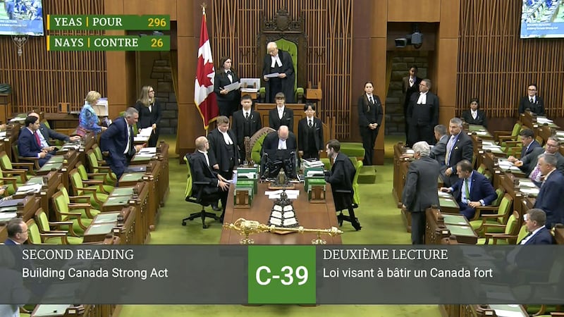 Conservatives vote with Liberals as Bill C-39 heads to committee