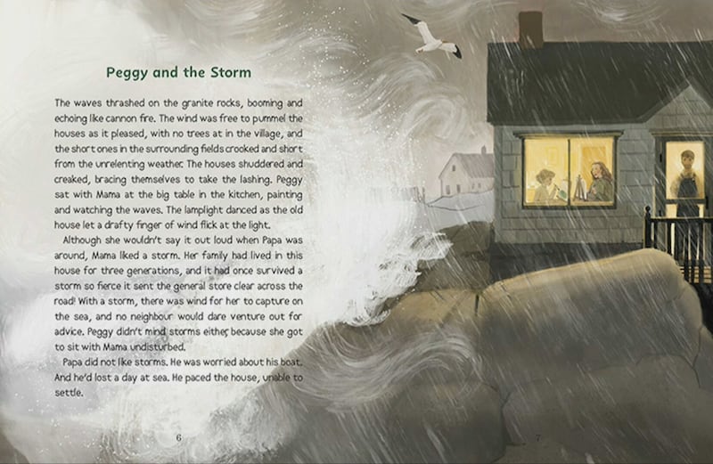 Brianna Corr Scott's illustration and writing is pictured. (Courtesy of Brianna Corr Scott)