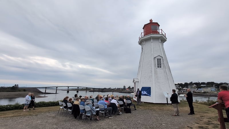 A lighthouse on Campobello Island, N.B., is pictured. (Nick Moore/CTV News Atlantic)