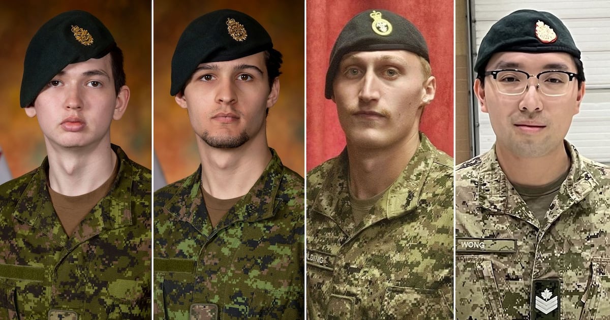 Four soldiers dead after CFB Wainwright fire; officials update today