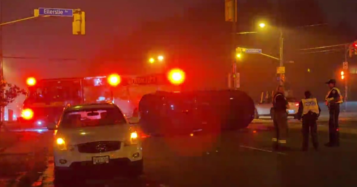 Man seriously hurt in North York crash