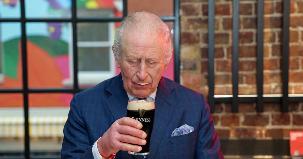 Can you do the ‘Guinness pour?’ Turns out King Charles can