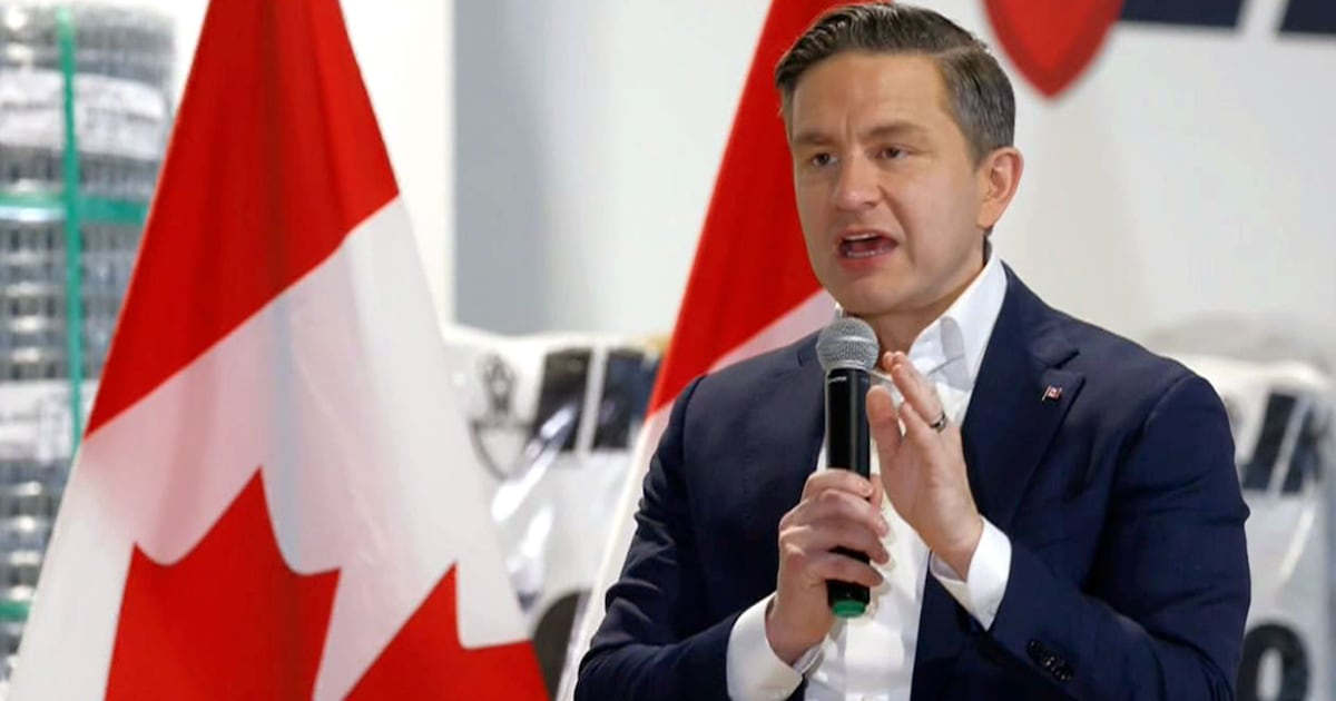 As he faces internal leadership questions, Poilievre says Conservative MPs ...