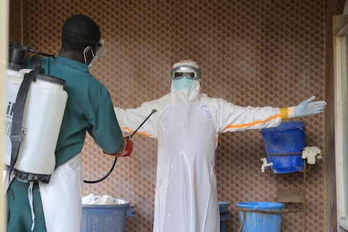 An Ebola treatment centre was burned down as the death toll in Congo passes 4,000