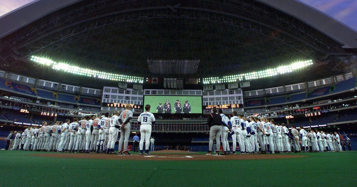 Blue Jays mark 25 years since 9/11