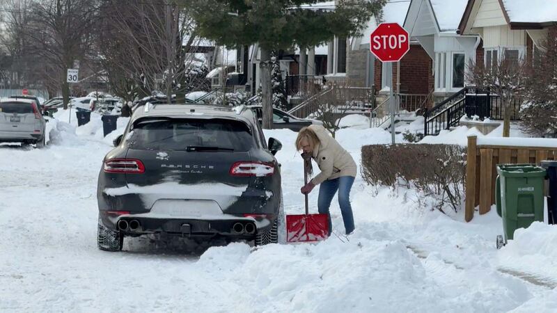 Snow way out: Cleanup continues across the city as more snowfall expected Friday