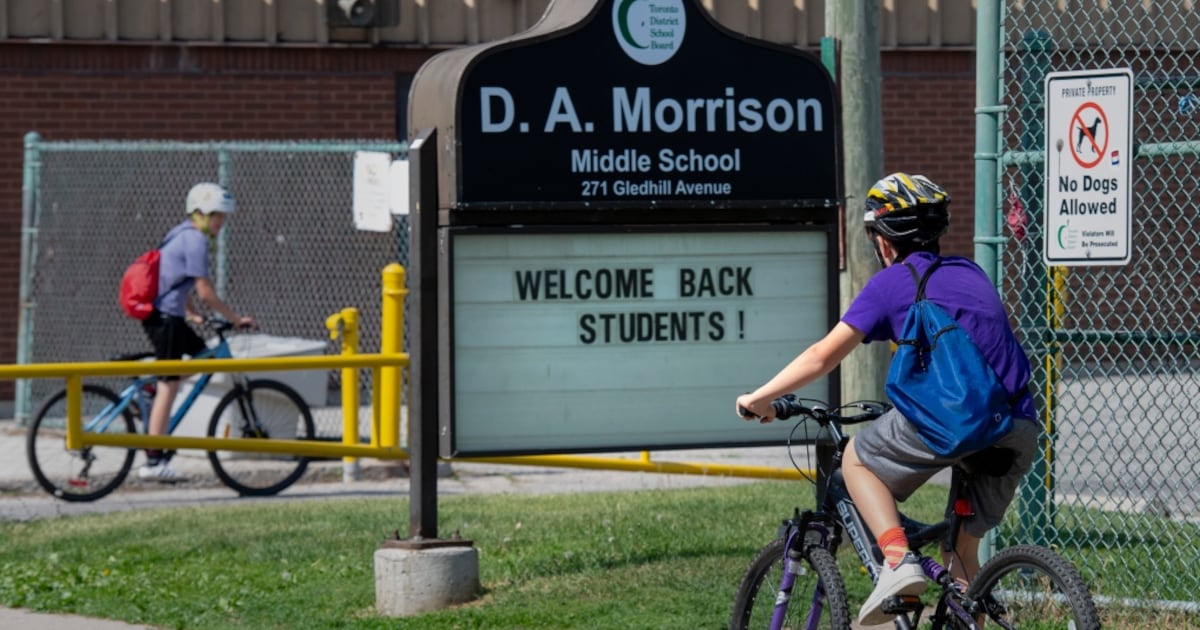 Toronto back-to-school forecast