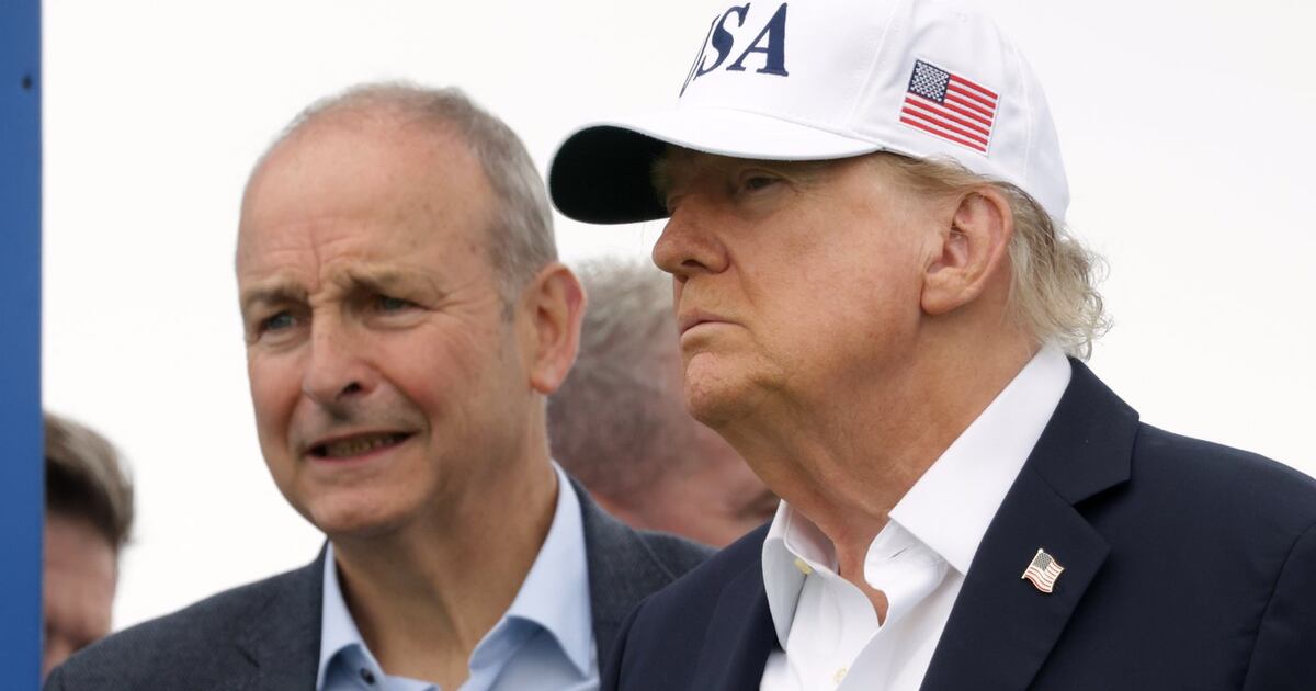 Trump reiterates a united Ireland