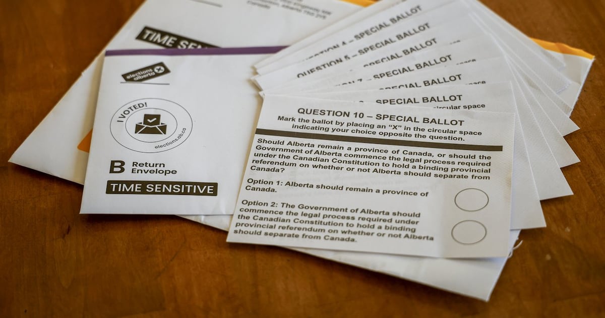 Alberta's Monday referendum: 10 questions on immigration, the Constitution and separation