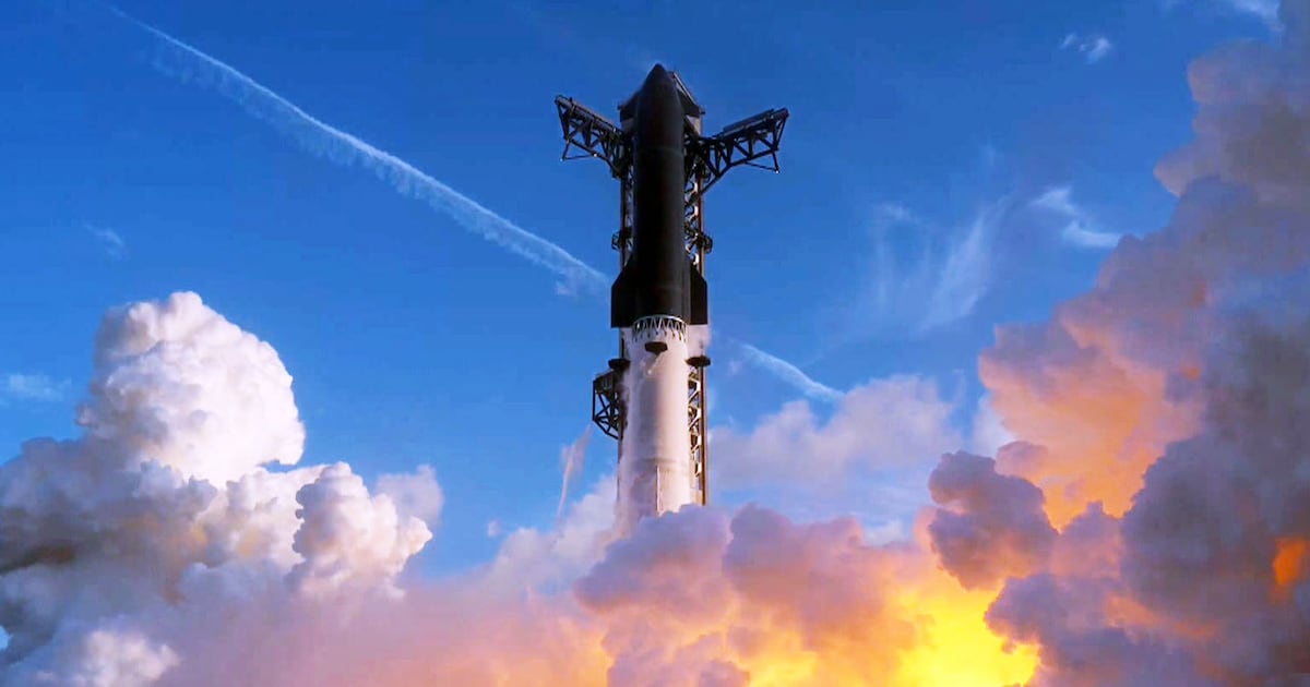 SpaceX超大型星舰首次进入轨道,但飞行即将提前结束 SpaceX超大型星舰首次进入轨道,但飞行即将提前结束