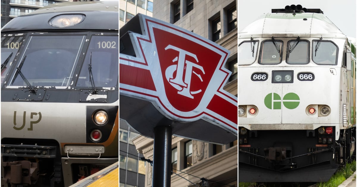 Final weekend of summer brings transit closures across the GTA