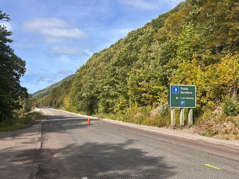 The Lone Shieling section of the Cape Breton Highlands National Park is  temporarily closed after a visitor was bitten by a coyote. (Ryan MacDonald/CTV Atlantic)