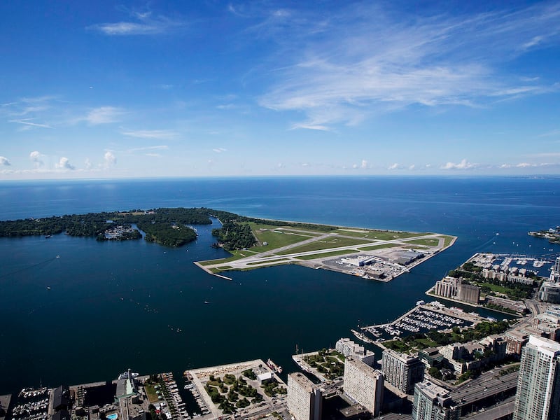Extended runway land at Billy Bishop could be more than two kilometres long