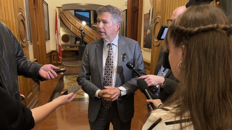New Brunswick Health Minister Dr. John Dornan is pictured.