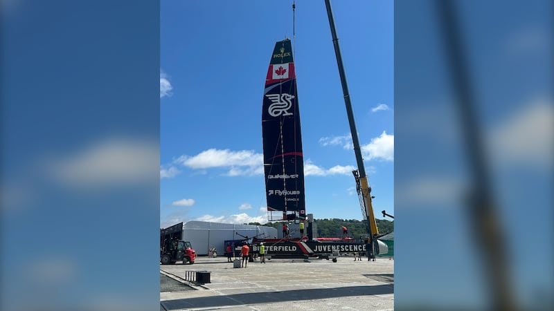 Canada Sail Grand Prix is set to take place in Halifax from June 20 to June 21. (CTV Atlantic /Jonathan MacInnis)