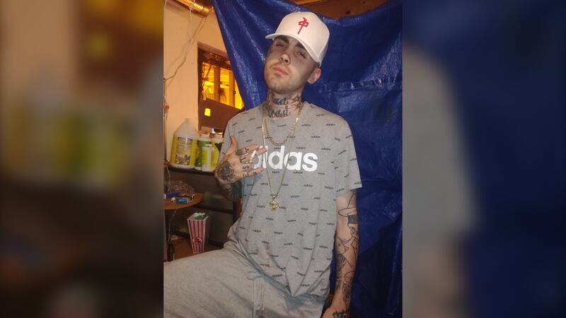 Janson Baker with a gold chain