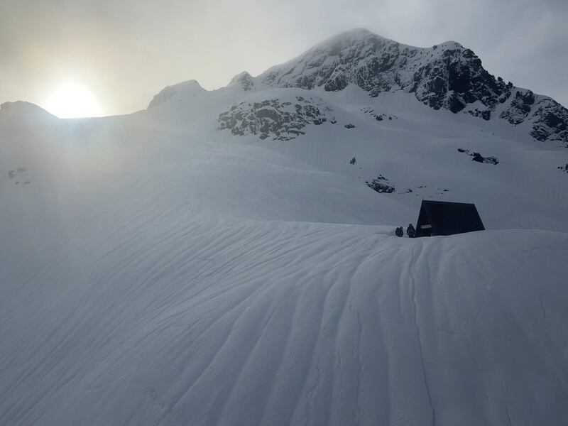 The emergency shelter on Panorama Ridge in Golden Ears Provincial Park . (Handout)