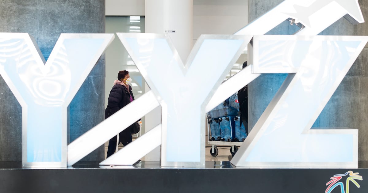 Were you on these two flights or at Pearson Airport on Tuesday? You may ...