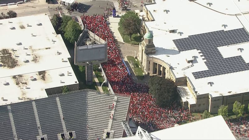 25K extra people went through Exhibition Station during Friday’s World Cup match