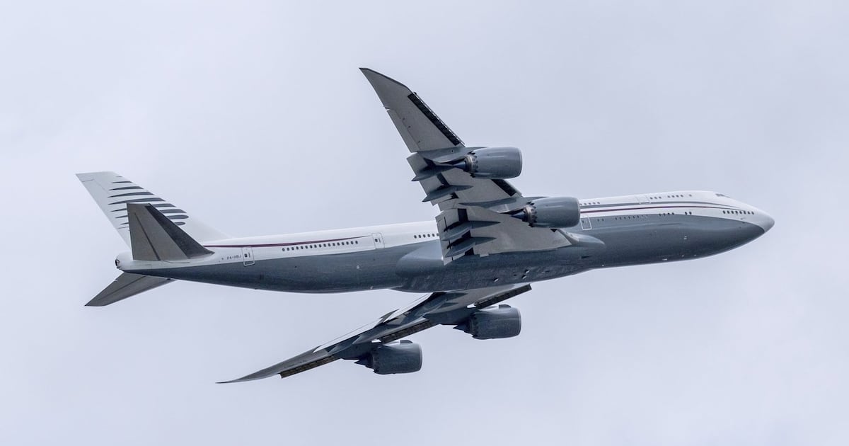 Defense Department accepts Boeing 747 from Qatar for Trump’s use